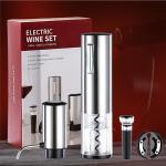 Electric Wine Opener and Decanter Set (4-Piece)