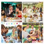Electric Wine Aerator and Dispenser with One-Touch Pourer