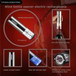Electric Wine Opener and Decanter Set (4-Piece)
