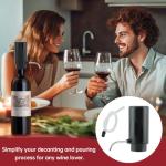 Electric Wine Decanter Aerator with Quick-Pour Design