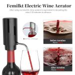 Electric Wine Aerator and Dispenser with USB