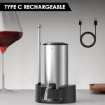 Rechargeable Electric Wine Aerator and Dispenser