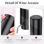 Electric Wine Aerator and Dispenser with USB