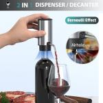 Rechargeable Electric Wine Aerator and Dispenser
