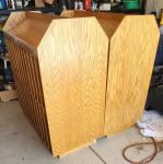 Solid Wood Free Standing Wine Rack