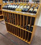 Solid Wood Free Standing Wine Rack