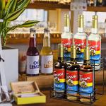 Coffee Syrup and Wine Bottle Organizer Rack