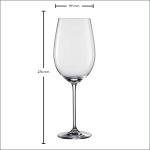 Set of 4 Dishwasher Safe Bordeaux Wine Glasses