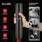 Secura Automatic Electric Wine Opener Set