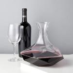 Viski Lead-Free Crystal Wine Decanter, 64 oz
