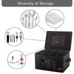 Foyego Wine Glass Storage Box Set for 12