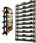 Wall Mounted Wine Rack for 20 Bottles