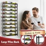 Wall Mounted Wine Rack for 20 Bottles