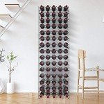 75-Bottle Freestanding Wine Rack for Any Space