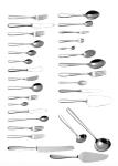 Fortessa Grand City Stainless Steel Marrow Spoon Set