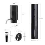 4-in-1 Electric Wine Opener and Accessories Set