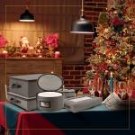 8-Piece Hard Shell Storage Set for Dinnerware