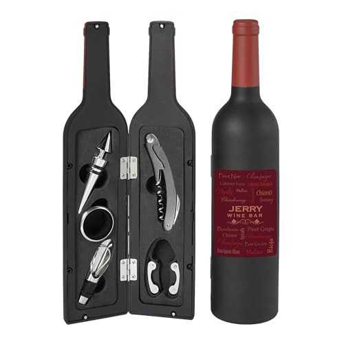 Personalized 5-Piece Wine Tool Set - Wine Talk