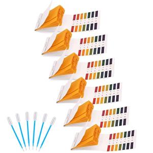6 Pack Universal pH Test Strips with Pipettes