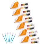 6 Pack Universal pH Test Strips with Pipettes