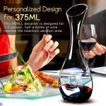 NUTRIUPS Handblown Lead-Free Red Wine Decanter