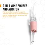 Cork Genius Bottle-Top Wine Aerator and Pourer