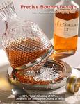 360° Spinning Wine and Whisky Decanter 50oz