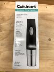 Cuisinart Cordless Wine Opener - Black & Silver