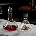 Gold Wine Decanter with Aerator and Filter