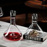 Gold Wine Decanter with Aerator and Filter