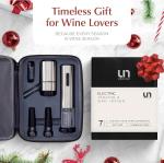 Electric Wine Opener Set with Aerator & Stoppers