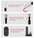 Electric Wine Opener Set with Accessories