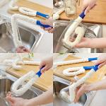 Flexible Bottle Cleaning Brush Set of 2