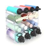Stackable Water Bottle Organizer - 4 Pack