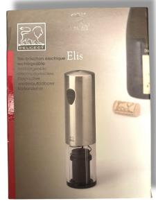 Peugeot Elis Rechargeable Electric Corkscrew 1840