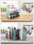 Stackable Water Bottle Organizer - 4 Pack