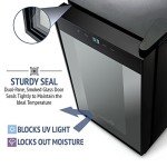Ivation 12-Bottle Thermoelectric Wine Cooler Fridge