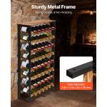 48-Bottle Freestanding Wine Rack Organizer