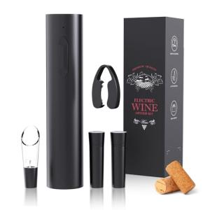 Rechargeable Electric Wine Opener with Accessories