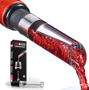 VINABON Wine Aerator with WineGuide Ebook Included