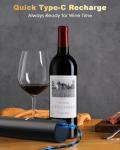 Rechargeable Electric Wine Opener with Accessories