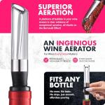 VINABON Wine Aerator with WineGuide Ebook Included