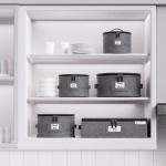 5-Piece Hard Shell Wine and Dish Storage Box