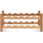2-Tier Bamboo Wine Rack for 12 Bottles