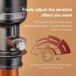 Vinxper Rechargeable Adjustable Wine Aerator