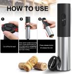 Electric Wine Opener with Foil Cutter