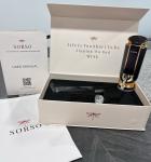 Sorso Wine Aerator Dispenser & Preserver - Black Gold