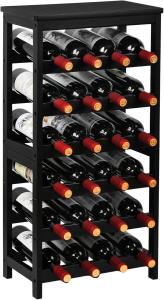 6-Tier Freestanding Wine Rack with Table Top