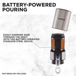 Electric Stainless Steel Wine Aerator and Dispenser Set