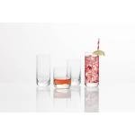 Set of 6 Clear Long Drink Glasses